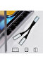 محول الصوت IM-233 2 في 1 بمنفذ Lightning مزدوج للشحن والاستماع إلى الموسيقى - 7