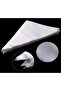 100 Disposable Cream Squeeze Bags |   Pastry Cookie and Dessert Decorating Bag Set - 6