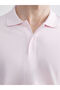 Plus Size Polo Neck Short Sleeve Pique Men's T-Shirt - 3