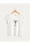 Aries Zodiac Sign Designed Women's V-Neck 100% Cotton T-Shirt