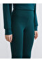 Esvab • Modern & Distinctive Women's Spanish Flare Sweatpants with Drawstring Waist - 4