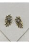 Steel Zircon Stone Earrings - 5