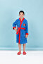 Özdilek Cars Mcqueen Embroidered Disney Licensed Hooded Children's Bathrobe Age 9/10 - 8