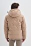 Micro Fabric Filled Dynamic Regular Fit Coat - 3