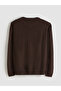 Crew Neck Men's Knitwear Sweater - 6