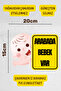 There Is a Baby in the Car Car-Motorcycle Windshield Sticker - 2