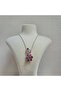 Non Tarnish Steel Ldyllia Pink Crystal Flower Vip - 2