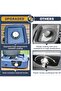 Upgraded 2-Burner Foldable Propane Camping Stove with Grill, 16,000 BTU - 2