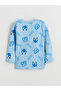 Crew Neck Sonic Printed Boys' Pajamas - 4
