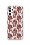 Samsung Galaxy A52 Compatible Skeleton Patterned Transparent Phone Case