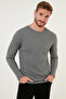 قميص قطني برقبة دائرية قصة ضيقة باسيك 3-pack سويت للرجال SWEAT 5905073S3 - 2