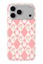 iPhone 17 Pro Compatible Transparent Phone Case with Rabbit and Tulip Pattern