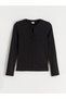 Crew Neck Bow Detail Girls' T-Shirt (W5)