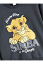 Anthracite Simba Printed Boy's Sweatshirt and Sweatpants 2-Piece Set - 3