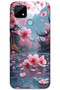 Realme C25 Compatible Flower Pattern Phone Case + Screen Protector - 5794