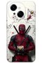 Tecno Spark Go 1 2025 Compatible Deadpool Patterned Phone Case + Screen Protector - 5927