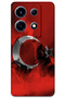 Infinix Note 30 Vip Compatible Turkish Flag Patterned Phone Case + Screen Protector - 5854