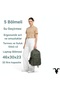 Unisex Multi-Pocket Backpack with Laptop Compartment - 4