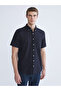 Ozmarka New Season Regular Fit Short Sleeve Men's Shirt