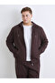 Hooded Long Sleeve Men's Thick Zip-Up Sweatshirt