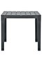 Garden Table Anthracite 78x78x72 cm Plastic - 2