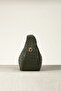 Women's Mini Joli Braided Handbag Khaki - 5