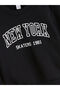 Crew Neck New York Printed Boys' Sweatshirt - 2