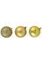 8cm Shatterproof Christmas Balls, 16pcs Ornaments for Xmas Tree, Holiday & Wedding Decorations