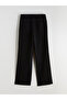 Wideleg Women's Jean Trousers - 6