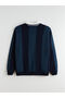 Özmarka New Season Polo Neck Striped Men's Knitwear Sweater - 6