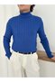 Men's 3-Pack Knitwear Corded Fabric High Neck Sweater - 6