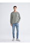 Mg trenden khaki bicycle collar printed men's sweatshirt - 2