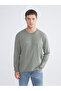 Mg trenden khaki bicycle collar printed men's sweatshirt