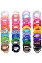 100 pcs Hair Ties Elastic Hair Bands Ponytail