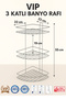 3 Tier Bathroom Corner Shower Shelf Metal Shower Shelf Organizer Vip - 2