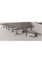 Emi̇r 1 Ad. Chrome 192 mm Metal Screw Handle Cabinet, Dresser, Unit, Bedside Table, Kitchen Cabinet, Cloakroom - 5