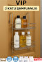 2 Tier Hanging Shower Shelf Soap Holder Shampoo Holder Showercabin Hanger Vip