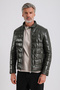 Maroquin Leather Gabriel Men's Inflatable Genuine Leather Coat