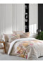 Single Ranforce 100% Cotton Elastic Sheet Duvet Cover Set for Children's Room Patterned 160X220 cm (57 Threads) - 5