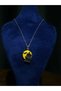 Castle and Bat Pendant Steel Chain Halloween Halloween Themed Necklace Jewelry Women Accessory - 8