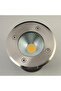 انارة ارضية المونيوم COB مقاس 7.5 سم 5W اضاءة اصفر 3000K - 3