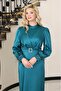 Lara Satin Evening Dress Emerald Tbselb78 - 2
