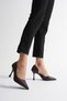 Women's Bitter Brown Skin Heeled Shoes Tr08Ms45Y - 2