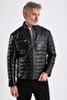 Maroquin Leather Leandro Men's Puffer Leather Coat - 2