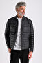 Maroquin Leather Leandro Men's Puffer Leather Coat - 6