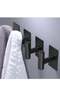 Wall Towel Hooks, Heavy Duty Self-Adhesive Waterproof Holder for Clothes, Closet Hook - 2
