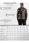 Maroquin Leather Leandro Men's Puffer Leather Coat - 7