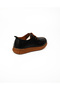 2610 Missmamma Black Leather Casual Women's Shoes - 4