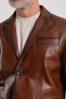 Maroquın Leather Alba Men's Leather Blazer Jacket - 6