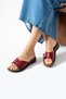 Els Women's Antibacterial Anatomical Velcro Gel House Slippers Suitable for Heel Spurs - 2